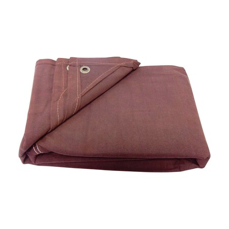 King Tarpaulin Heavy Duty Tarp, 10 ft x 12 ft, Brown TCR10010012BR1